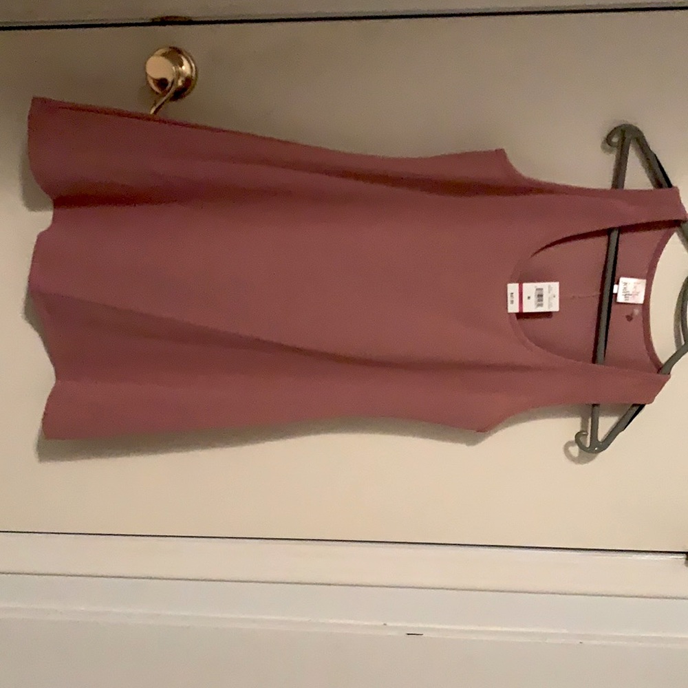 NEW Belle Du Jour Junior’s Dress Size Medium Color is Rose Pink/Mauve NEVER WORN